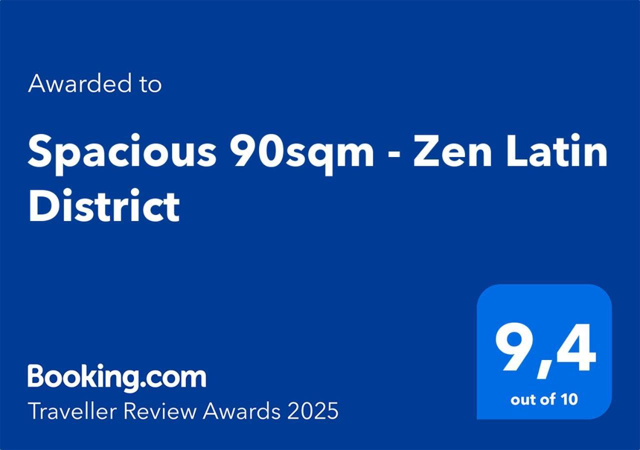 Spacious 90Sqm - Zen Latin District - Notre-Dame Париж Екстериор снимка